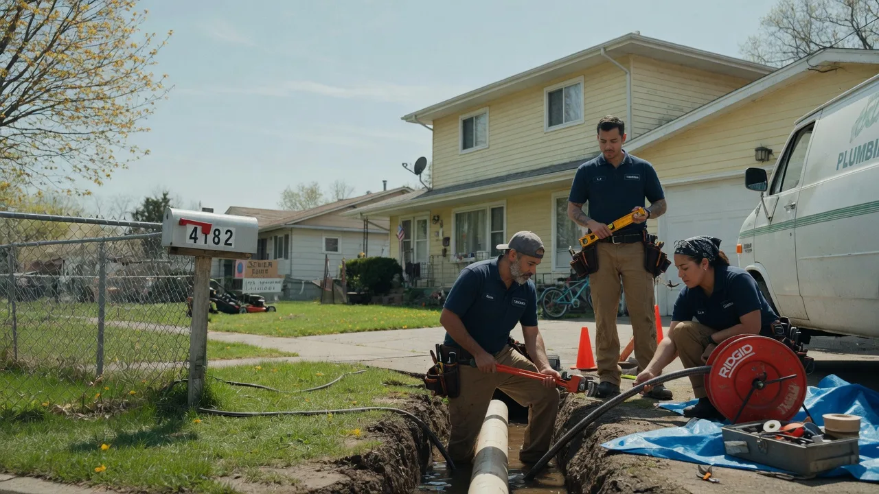 Gas Line Repair in Ellsworth, IL near me